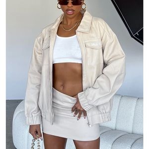 Tan/Bone Colored Jacket